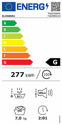 ����� ����� 7 �"� �������� Blomberg ������� ��� TXU570WPX