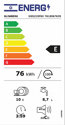 ���� ���� �� Blomberg ������� ��� GSS219P6X
