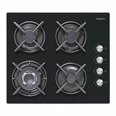 כיריים גז Fujicom דגם FJ-GHG640BK כיריים גז Fujicom דגם FJ-GHG640BK