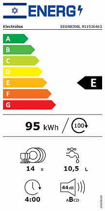 ���� ���� ��� �������� ��� Electrolux ���������� ��� EEG48200L