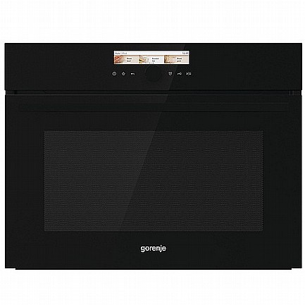 תנור בנוי משולב מיקרוגל גובה 45 ס''מ GORENJE גורניה דגם BCM598S17BG ...