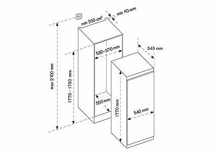 ����� �������� Bertazzoni ��� FRZ603UBNPTC/20