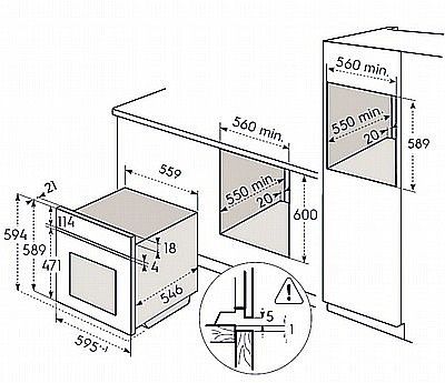  ����� ���� Electrolux ���������� ��� EOH74279V 