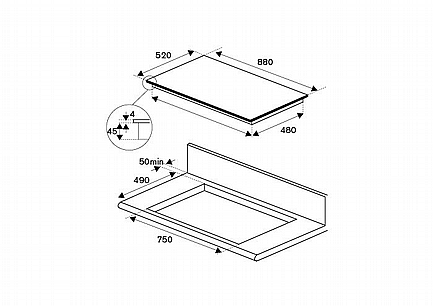 ������ ��������� Bertazzoni ��� P906IM3G5NE