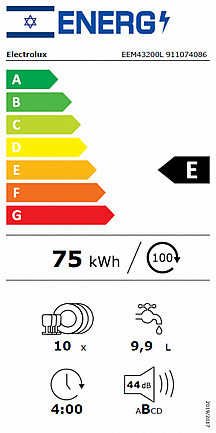 ���� ���� �� �������� ��� Electrolux ���������� ��� EEM43200L *����� ����� �� ������ ����� �������*