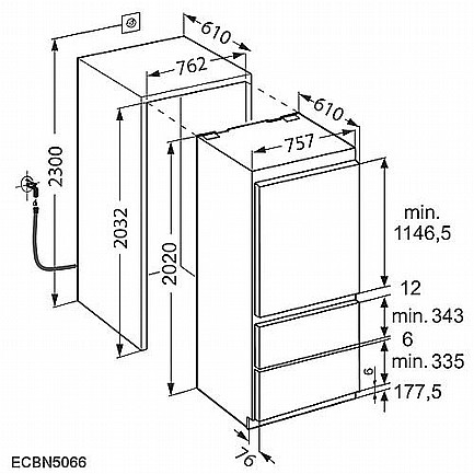 ���� ��������  ����� LIEBHERR ��� ECBN5066 ������