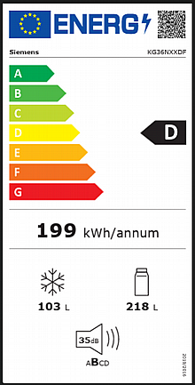 ���� ����� ����� 60 �"� SIEMENS ����� ��� KG36NXXDF
