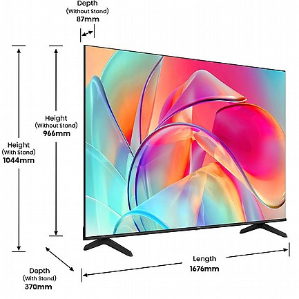 �������� Hisense 75" 4K ������ ��� 75E7KQ