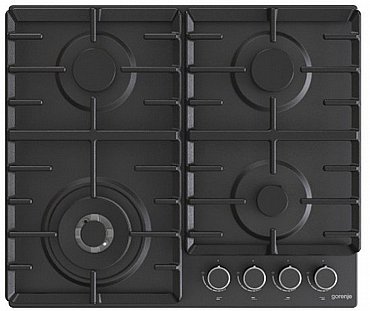 כיריים גז 4 להבות גורנייה Gorenje - צבע שחור מט דגם GW642AB כיריים גז 4 להבות גורנייה Gorenje - צבע שחור מט דגם GW642AB