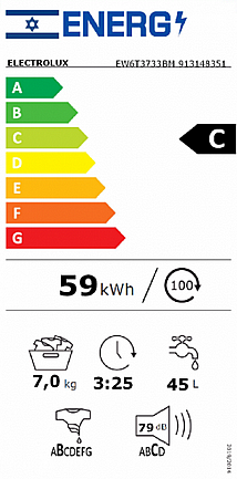 ����� ����� 7 ��"� ��� ����� Electrolux ���������� ��� EW6T3733BM *����� ����� �� ������ ����� ��������*