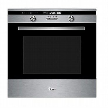 תנור אפיה בנוי Midea מידאה דגם 65DAE42144 6760 נירוסטה תנור אפיה בנוי Midea מידאה דגם 65DAE42144 6760 נירוסטה