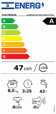 ����� ����� 8 �"� ��� ���� Electrolux ���������� ��� EA6F5824CXM
