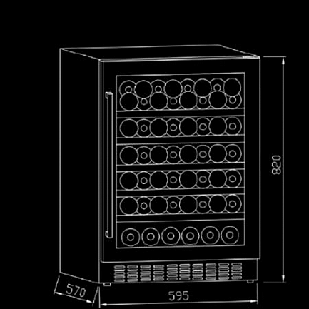 ���� ��� �������� 46 ������� �� ���� �� LE IMPERIAL �� �������� ��� JCF-145S DUAL ZONE