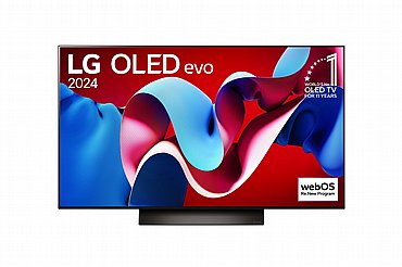 מסך בטכנולוגיית EVO LG OLED - בגודל 48 אינץ' SMART TV ברזולוציית 4K דגם OLED48C46LA מסך בטכנולוגיית EVO LG OLED - בגודל 48 אינץ' SMART TV ברזולוציית 4K דגם OLED48C46LA
