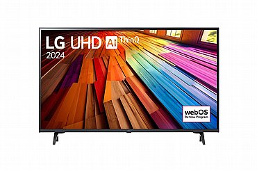 טלוויזיה חכמה 55 אינץ' 4K UHD אל ג'י LG דגם 55UT80006LA דגם 2024 טלוויזיה חכמה 55 אינץ' 4K UHD אל ג'י LG דגם 55UT80006LA דגם 2024