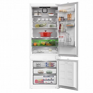 מקרר אינטגרלי 70 ס"מ מקפיא תחתון גרונדינג דגם GKNI56930FN מקרר אינטגרלי 70 ס"מ מקפיא תחתון גרונדינג דגם GKNI56930FN