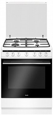 תנור 60 ס"מ משולב כיריים סאוטר SAUTER דגם ELEGANT 4780W לבן תנור 60 ס"מ משולב כיריים סאוטר SAUTER דגם ELEGANT 4780W לבן