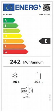 ���� ����� ����� 300 ���� Gorenje ������� ��� NRK6192AW4