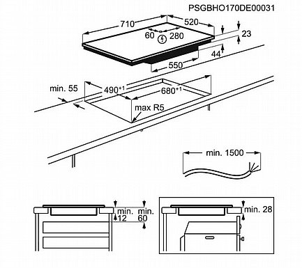 ������ ��������� 71 �"� Electrolux ���������� MultiZone EIV734