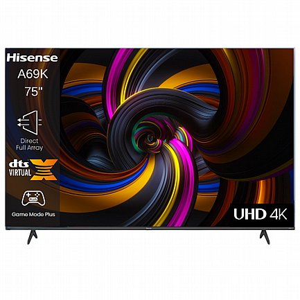 �������� Hisense 75" 4K ��� 75A69K