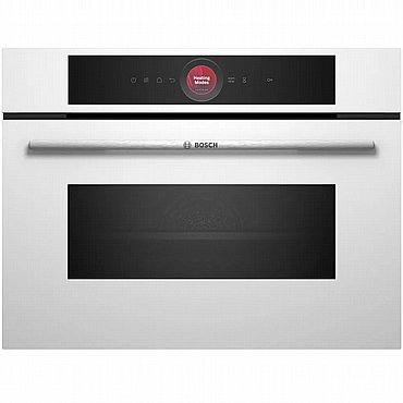 תנור בנוי משולב מיקרוגל 45 ליטר Bosch בוש דגם Serie 8 CMG7241W1 תנור בנוי משולב מיקרוגל 45 ליטר Bosch בוש דגם Serie 8 CMG7241W1