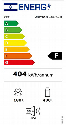 ���� ����� ����� - 580 ���� Beko ��� CN160236XB ������� ������ *����� ����� �� ������ ����� ��������*