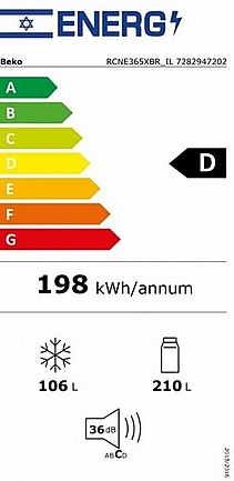 ���� ����� ����� 316 ���� Beko ��� RCNE365XBR ������� ������ *����� ����� �� ������ ����� ��������*
