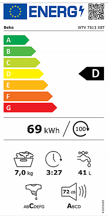 ����� ����� 7 �"� ��� ���� Beko ��� ��� WTV7513XST *����� ����� �� ������ ����� ��������*