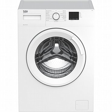 מכונת כביסה פתח חזית - 8 ק"ג Beko בקו T8100R מכונת כביסה פתח חזית - 8 ק"ג Beko בקו T8100R