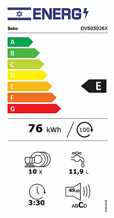 ���� ���� �� Beko ��� ��� DVS05026X ������� *����� ����� �� ������ ����� ��������*