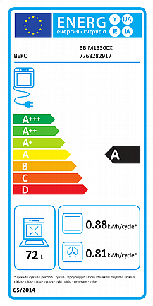 ���� ���� 72 ���� Beko ��� BBIM13300X  *����� ����� �� ������ ����� ��������*