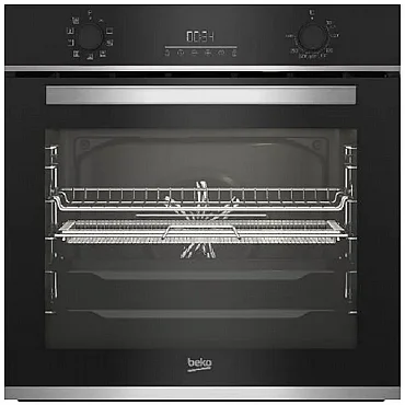 תנור בנוי 72 ליטר עם AirFry דגם Beko BBIM13303X בקו שחור עם נירוסטה תנור בנוי 72 ליטר עם AirFry דגם Beko BBIM13303X בקו שחור עם נירוסטה
