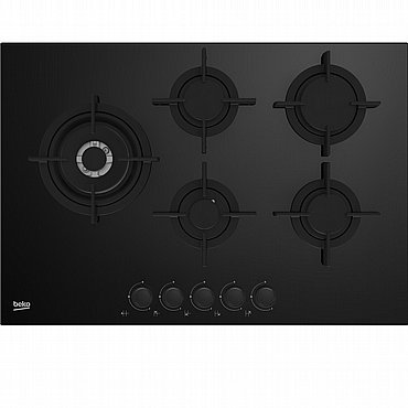 כיריים גז - 5 להבות Beko בקו HILL75222S זכוכית שחורה להבה צדדית כיריים גז - 5 להבות Beko בקו HILL75222S זכוכית שחורה להבה צדדית