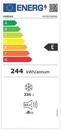 ����� �� ���� ������ ����� ��������  GORENJE ������ ��� FNCI517E62WF *����� ����� �� ������ �����*