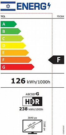 �������� ���� "75 4K QLED-MiniLED ���� TCL ��� 75C6K *����� ����� �� ������ �����* 2025