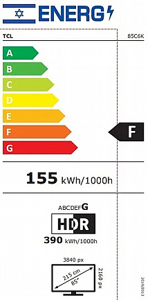 �������� ���� "85 4K QLED-MiniLED ���� TCL ��� 85C6K *����� ����� �� ������ �����* 2025