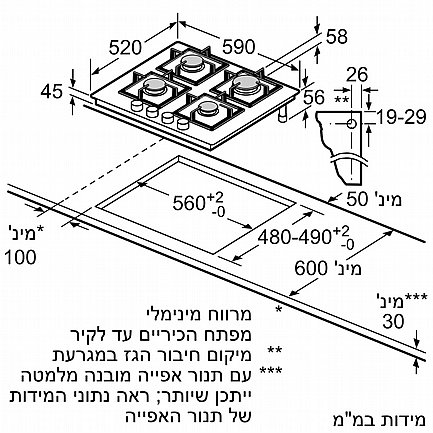 ������ �� - 4 ����� Bosch ��� PNK6B6K40Y