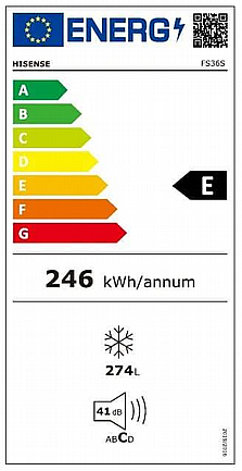 ����� 7 ������ - 274 ���� Hisense ������ ��� FS36S �������