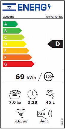 ����� ����� 7 �"� ��� ���� Samsung ��� ���� ��� WW7ST4043CE ������ ����� ���� ������