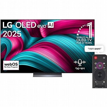�������� ���� 65" LG 4K OLED �� �`� ��� OLED65C56LA ���� 2025 *����� ����� �� ������ ����� �.�*