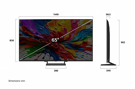 �������� ���� 65 ���� 4K QNED MINILED �� �� LG ��� 65QNED93A6A ��� 2025 *����� ����� �� ������ ����� �.�*