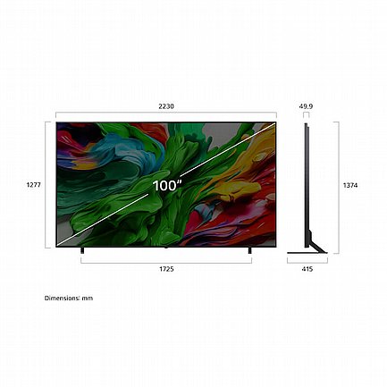 �������� ���� 100 ���� 4K QNED �� �� LG ��� 100QNED86A6 ��� 2025 *����� ����� �� ������ ����� �.�*