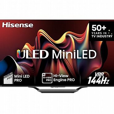 טלוויזיה חכמה 65" Hisense Mini LED 4K UHD הייסנס דגם 65U72NQ טלוויזיה חכמה 65" Hisense Mini LED 4K UHD הייסנס דגם 65U72NQ