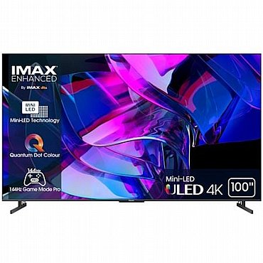 �������� ���� 100" Hisense Mini LED 4K UHD ������ ��� 100U72KQ