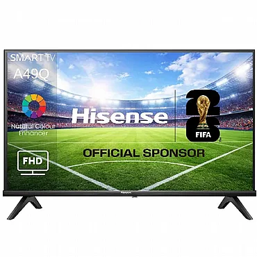 מסך טלוויזיה "40 FHD Direct LED Smart TV הייסנס HISENSE דגם 40A49Q מסך טלוויזיה "40 FHD Direct LED Smart TV הייסנס HISENSE דגם 40A49Q