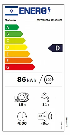 ���� ���� �������� ��� ��� EBF7500SBA ���������� Electrolux