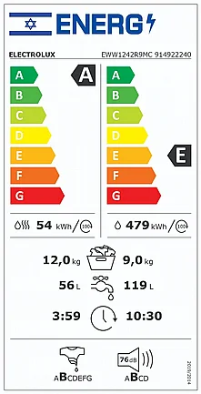 ����� ����� ������ ����� 9\12 �"� ��� Electrolux EWW1242R9MC ����������