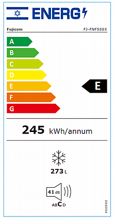 �����/���� 8 ������ 273 ���� Fujicom ������� ��� NO-FROST FJ-FNF588X �������