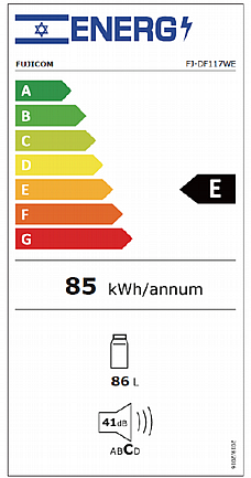 ���� ����� 86 ���� Fujicom ������� ��� FJ-DF117WE DE-FROST 
