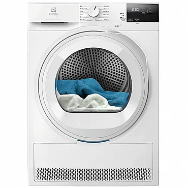מייבש כביסה 8 ק"ג אלקטרולוקס Electrolux דגם דגם EDH6283BM Heat Pump לבן מייבש כביסה 8 ק"ג אלקטרולוקס Electrolux דגם דגם EDH6283BM Heat Pump לבן